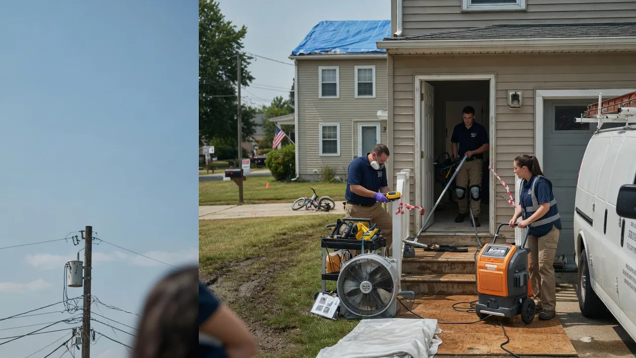 Water Damage Repair in Spurger, TX near me